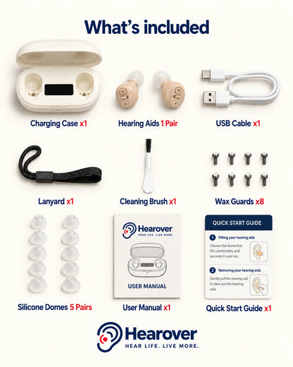 HearOver® Classics : Hearing aids