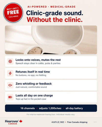 HearOver® Classics : Hearing aids